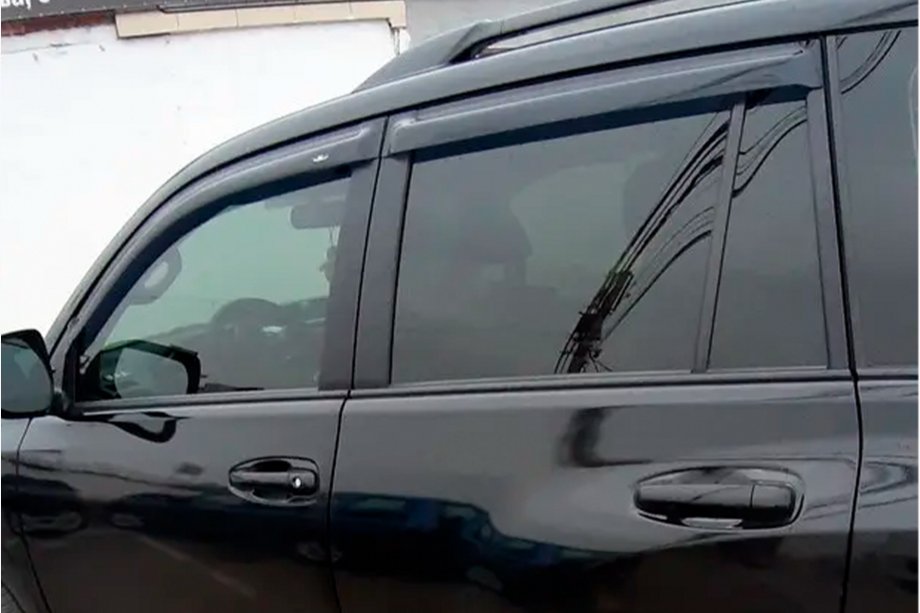 Toyota Land Cruiser Prado 150 2009–2023 Vetrni deflektorji za okna 8 cm (4 kos, HIC) Image
