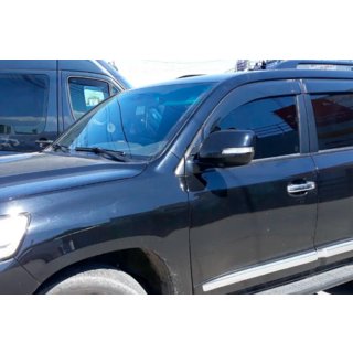 Vetrni deflektorji za okna 11 cm (4 kos, HIC) Toyota Land Cruiser Prado 150 2009–2023 fotografija 4