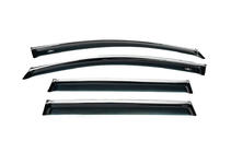 Volkswagen Passat B6 2006–2012 Deflektorji oken s kromirano letvico SW (4 kosi, HIC) fotografija 6