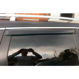 Deflektorji oken s kromirano letvico SW (4 kosi, HIC) fotografija 4