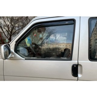 Vstavljivi deflektorji za okna (2 kos, HIC) Volkswagen T4 Caravelle/Multivan 1990–2003 fotografija 2