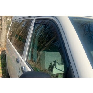Vstavljivi deflektorji za okna (2 kos, HIC) Volkswagen T5 Transporter 2003–2010 fotografija 4
