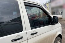 Volkswagen T5 Multivan 2003–2010 Vstavljivi deflektorji za okna (2 kos, HIC) fotografija 9