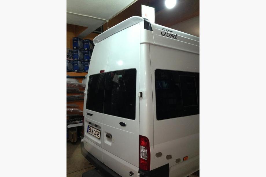 Ford Transit 2000–2014 Spojler Anatomic za visoko streho (za lakiranje) Fotografija 1