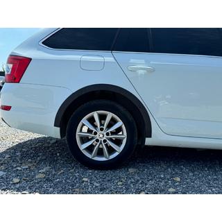 Obrobe blatniških lokov SW 2013-2016 (4 kosi, črna ABS) Skoda Octavia III A7 2013–2019 fotografija 1