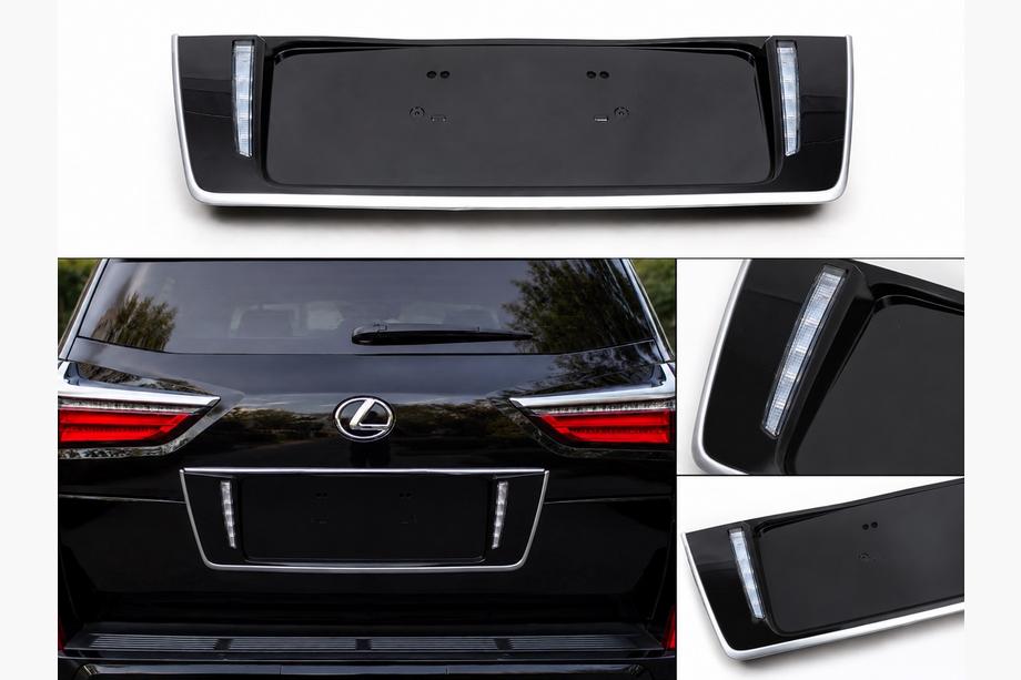 Lexus LX570/450d 2008–2022 Zadnji nosilec registrske tablice z LED (2007-2023) Image