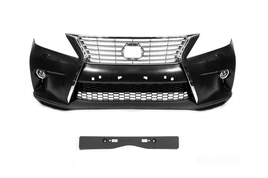 Lexus RX 2009–2015 Sprednji odbijač OEM 2013 2009-2012, z meglenkami Image