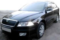 Skoda Octavia II A5 2010–2013 Vetrni deflektorji stekel LiftBack (4 kos, HIC) fotografija 1