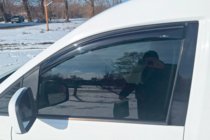 Volkswagen Caddy 2010–2015 Vetrni deflektorji za okna (2 kosa, HIC) fotografija 1