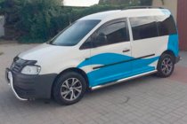 Volkswagen Caddy 2010–2015 Vetrni deflektorji za okna (2 kosa, HIC) fotografija 11