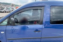 Volkswagen Caddy 2015–2020 Vetrni deflektorji za okna (2 kosa, HIC) fotografija 12