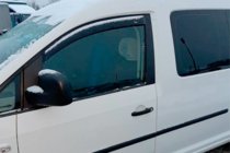 Volkswagen Caddy 2015–2020 Vstavljivi deflektorji za okna (2 kos, HIC) fotografija 4