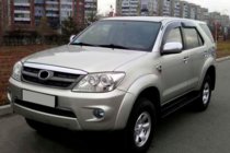 Toyota Fortuner 2006–2015 Deflektorji oken (4 kosi, HIC) fotografija 1