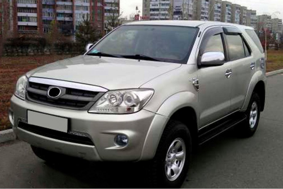Toyota Fortuner 2006–2015 Deflektorji oken (4 kosi, HIC) Image