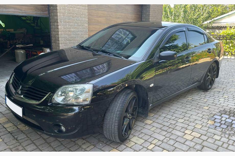 Mitsubishi Galant 2003–2012 Deflektorji oken (4 kosi, HIC) Image