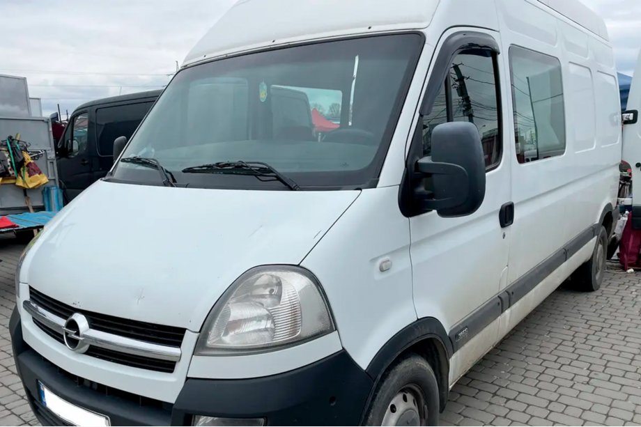 Opel Movano 2004–2010 Vetrni deflektorji za okna (2 kosa, HIC) Image
