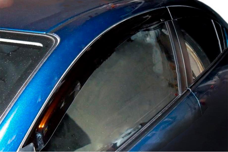 Mazda 323 1977–2003 Deflektorji oken (4 kosi, HIC) Image