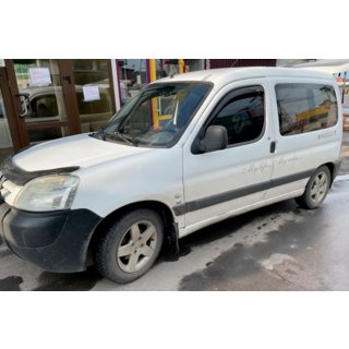 Vstavljivi deflektorji za okna (2 kos, HIC) Peugeot Partner 1996–2008 fotografija 3