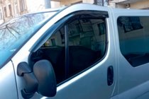 Nissan Primastar 2002–2014 Vetrni deflektorji za okna (2 kosa, HIC) fotografija 5
