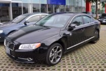 Volvo S80 2006–2016 Vetrni deflektorji oken s kromirano letvijo (4 kosi, HIC) fotografija 2