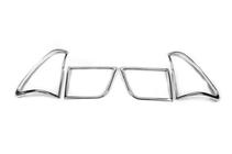 BMW X5 E53 1999–2006 Kromirani pokrovi zadnjih luči (plastika) fotografija 2