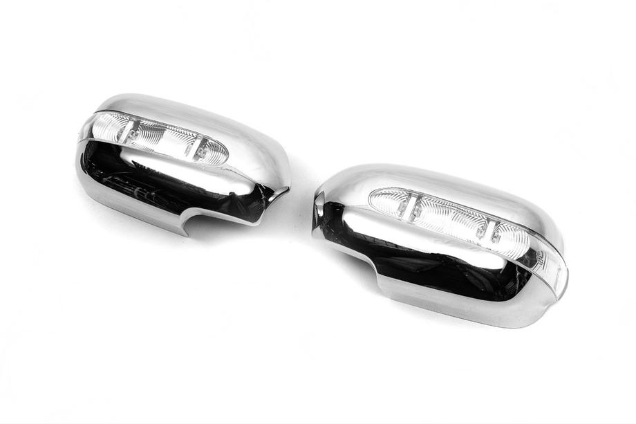 Toyota Camry 2001–2006 Kromirani pokrovi ogledal z LED (2 kos) Image