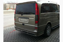 Mercedes Viano 2004–2014 Športni zadnji difuzor odbijača (za lakiranje) fotografija 1
