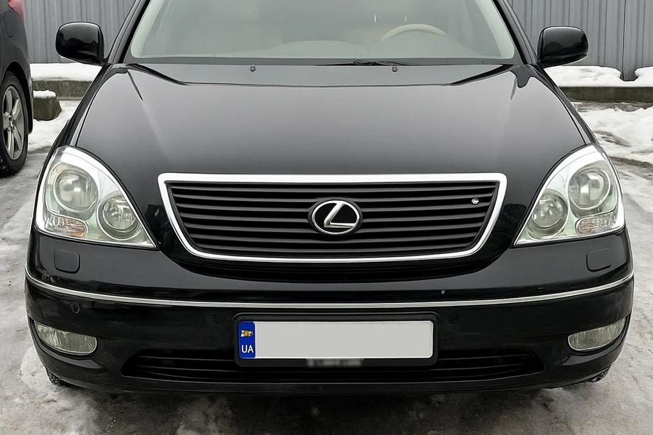 Lexus LS 2001–2006 Kromirane obrobe žarometov (2 kosa, plastika) Image