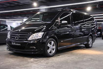 Mercedes Viano 2004–2014 Sprednji lip spojler odbijača 2010-2015 (za lakiranje) fotografija 3