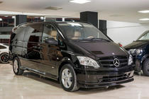 Mercedes Viano 2004–2014 Sprednji lip spojler odbijača 2010-2015 (za lakiranje) fotografija 4