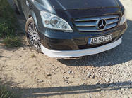 Mercedes Viano 2004–2014 Sprednji lip spojler odbijača 2010-2015 (za lakiranje) fotografija 2