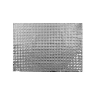 Vibroizolacijska plošča Base z aluminijasto folijo (75x47 cm) fotografija 2