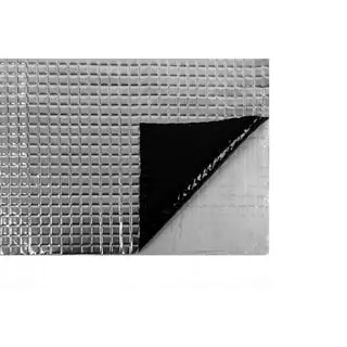Vibroizolacijska plošča Base z aluminijasto folijo (75x47 cm)