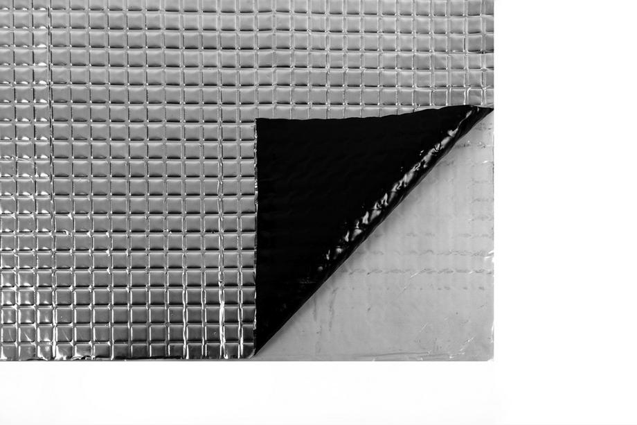 Vibroizolacijska plošča Base z aluminijasto folijo (75x47 cm) Base 1,3 mm Image