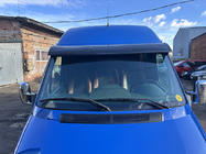 Volkswagen LT 1995–2006 Vizir na vetrobransko steklo (črn sijaj, 5 mm) fotografija 3