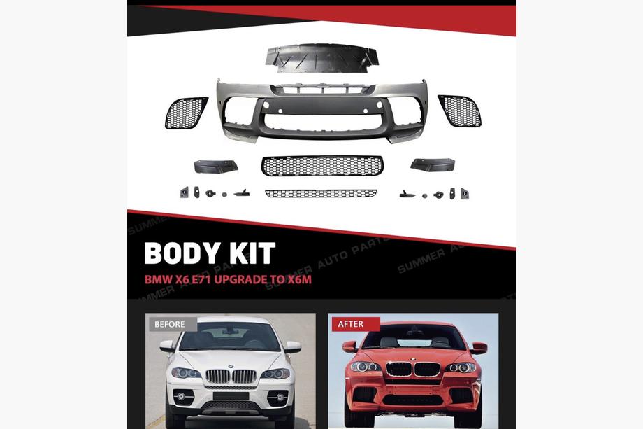 BMW X6 E71 2008–2014 Komplet body kita (M paket) Image