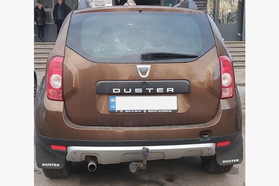 Renault Duster 2008–2017 Premium zadnje blatne zavesice (2 kosa) Fotografija 5