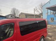 Mercedes Sprinter W906 2006–2018 Strešni vzdolžni nosilci DD 265 cm, krom, plastična noga fotografija 4
