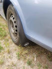 Opel Vectra B 1995–2002 Premium zadnje blatne zavesice (1995-1999, 2 kos) fotografija 1