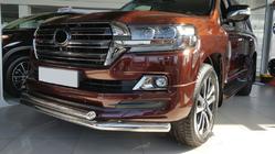 Toyota Land Cruiser 200 2007–2021 Sprednji zaščitni lok ST014 (2015+, nerj.) fotografija 2