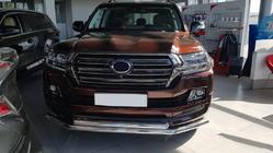 Toyota Land Cruiser 200 2007–2021 Sprednji zaščitni lok ST014 (2015+, nerj.) fotografija 4