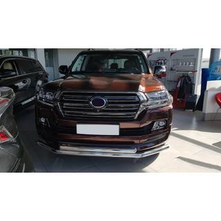 Sprednji zaščitni lok ST014 (2015+, nerj.) Toyota Land Cruiser 200 2007–2021 fotografija 4