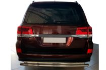 Toyota Land Cruiser 200 2007–2021 Zadnji zaščitni lok AK002-double (2 kos, nerjaveče jeklo) fotografija 1