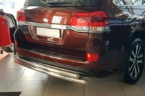 Toyota Land Cruiser 200 2007–2021 Zadnji zaščitni lok AK002-double (2 kos, nerjaveče jeklo) fotografija 3