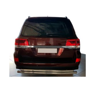 Zadnji zaščitni lok AK002-double (2 kos, nerjaveče jeklo) Toyota Land Cruiser 200 2007–2021 fotografija 1