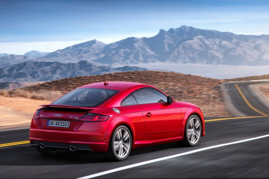 Posodobljeni model Audi TT Coupe