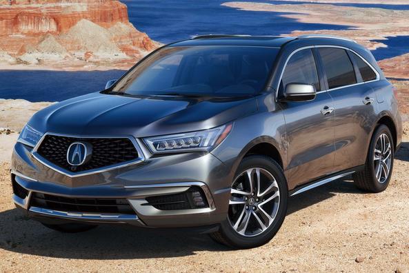 Posodobljeni crossover Acura MDX