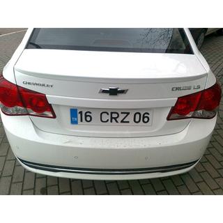 Spojler SD (Meliset, za lakiranje) Chevrolet Cruze 2009–2015 fotografija 2