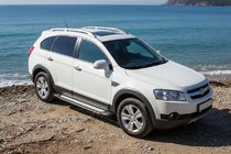 Chevrolet Captiva 2006–2019 Stranske stopnice Rainbow (2 kos, aluminij) fotografija 1