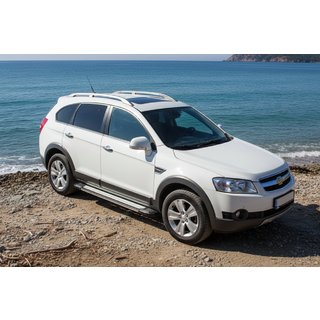 Stranske stopnice Rainbow (2 kos, aluminij) Chevrolet Captiva 2006–2019 fotografija 1